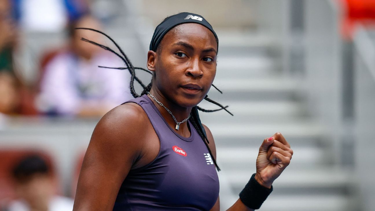 With Gauff at the helm, the WTA matches are scheduled for Zhengzhou