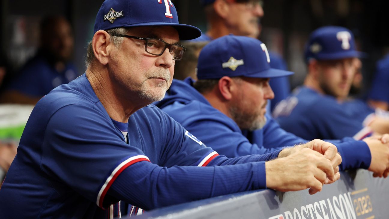 How Bruce Bochy's radical calm propelled the Texas Rangers to the postseason