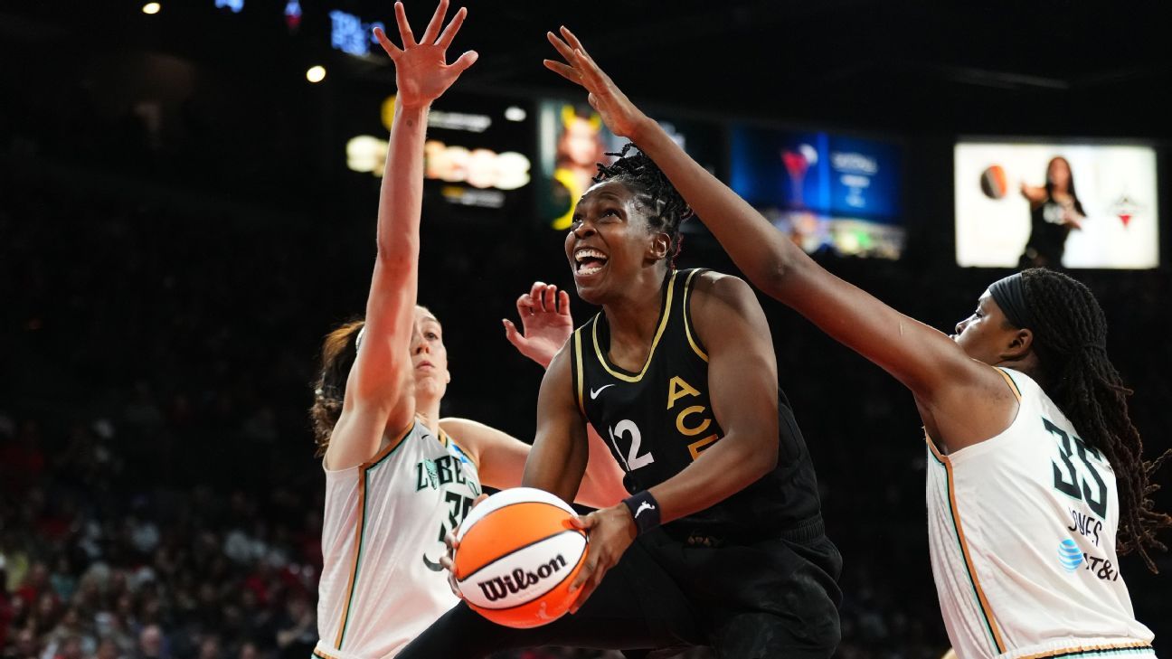 Las Vegas and New York set for WNBA Finals matchup