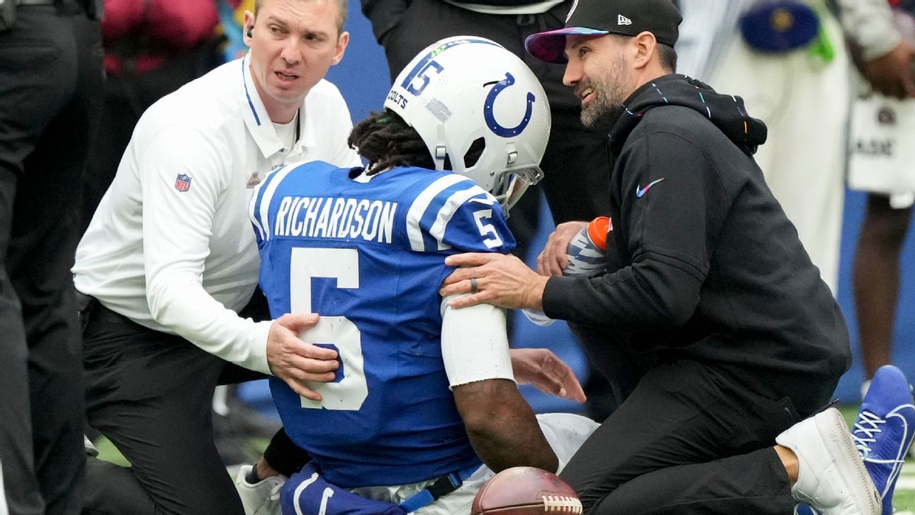 Colts QB Anthony Richardson takes next step in concussion protocol by  returning to practice