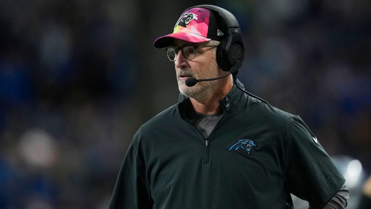 Inside story of Carolina Panthers' 1st game with Frank Reich