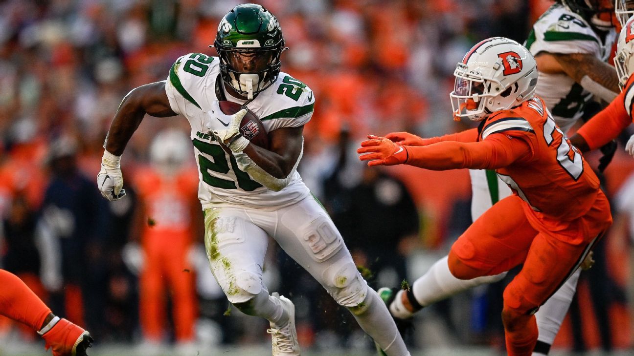 Jets RB Breece Hall: 'I'm Reaching My Stride'