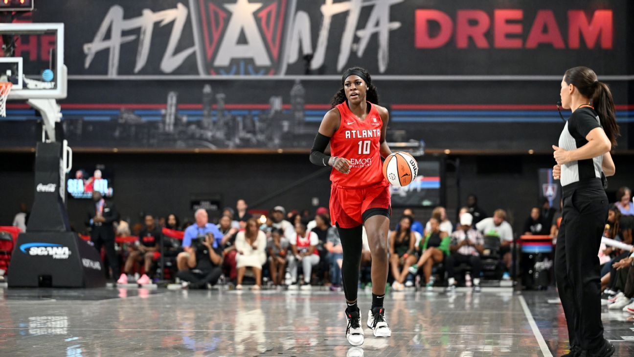 WNBA Atlanta Dream guard Rhyne Howard joins the Gators women's basketball  coaching staff : r/FloridaGators