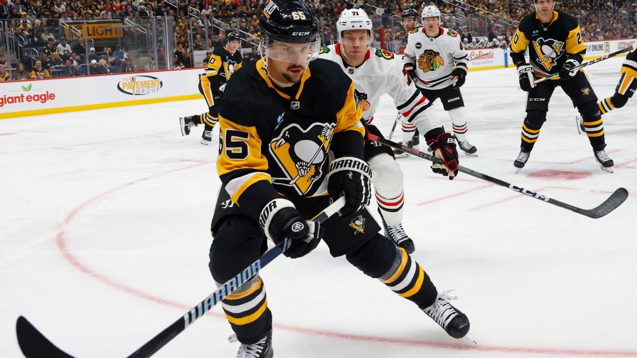Pittsburgh Penguins acquire Erik Karlsson from San Jose Sharks