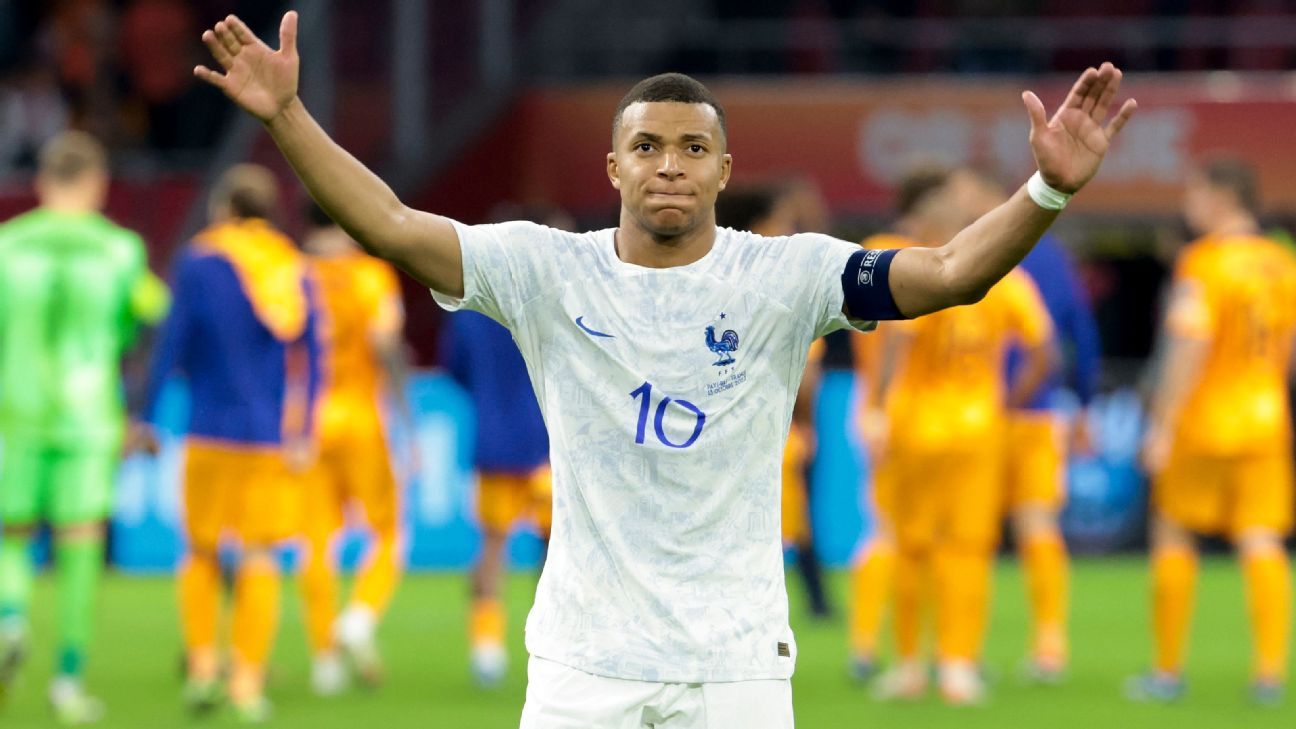 Mbappe shows he's a true captain as France reach Euro 2024 ESPN