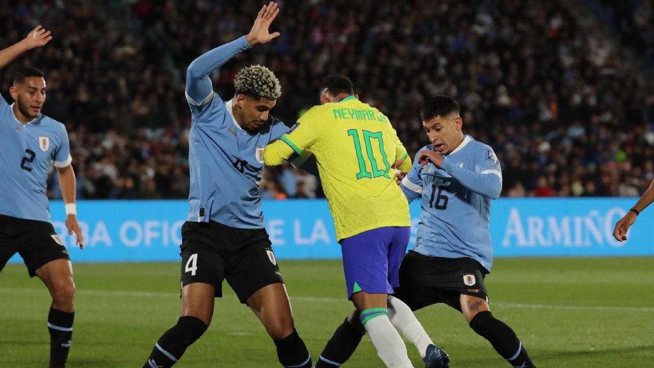 Uruguay brilló ante Brasil