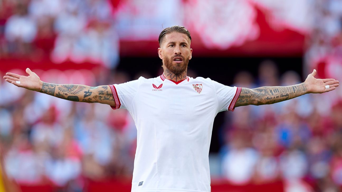 PSG's Sergio Ramos eyeing 'four or five more years' at top level