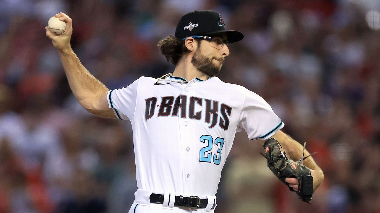 Zac Gallen Named Diamondbacks' Starting Pitcher For Game One Of World Series