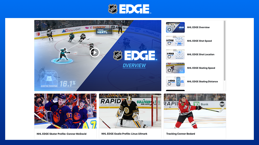 NHL brings advanced puck tracking stats to public
