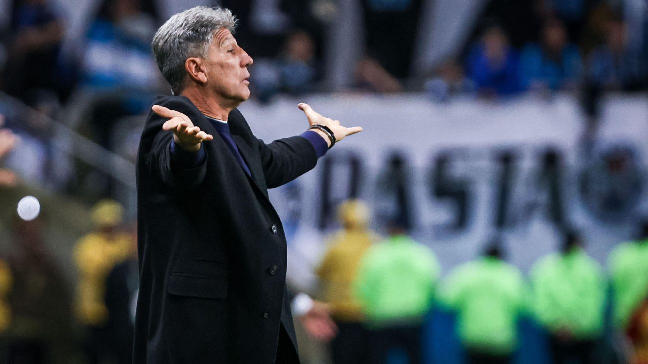 Renato Gaúcho festeja vaga na Libertadores e mantém futuro no Grêmio em aberto: Não tenho resposta ainda