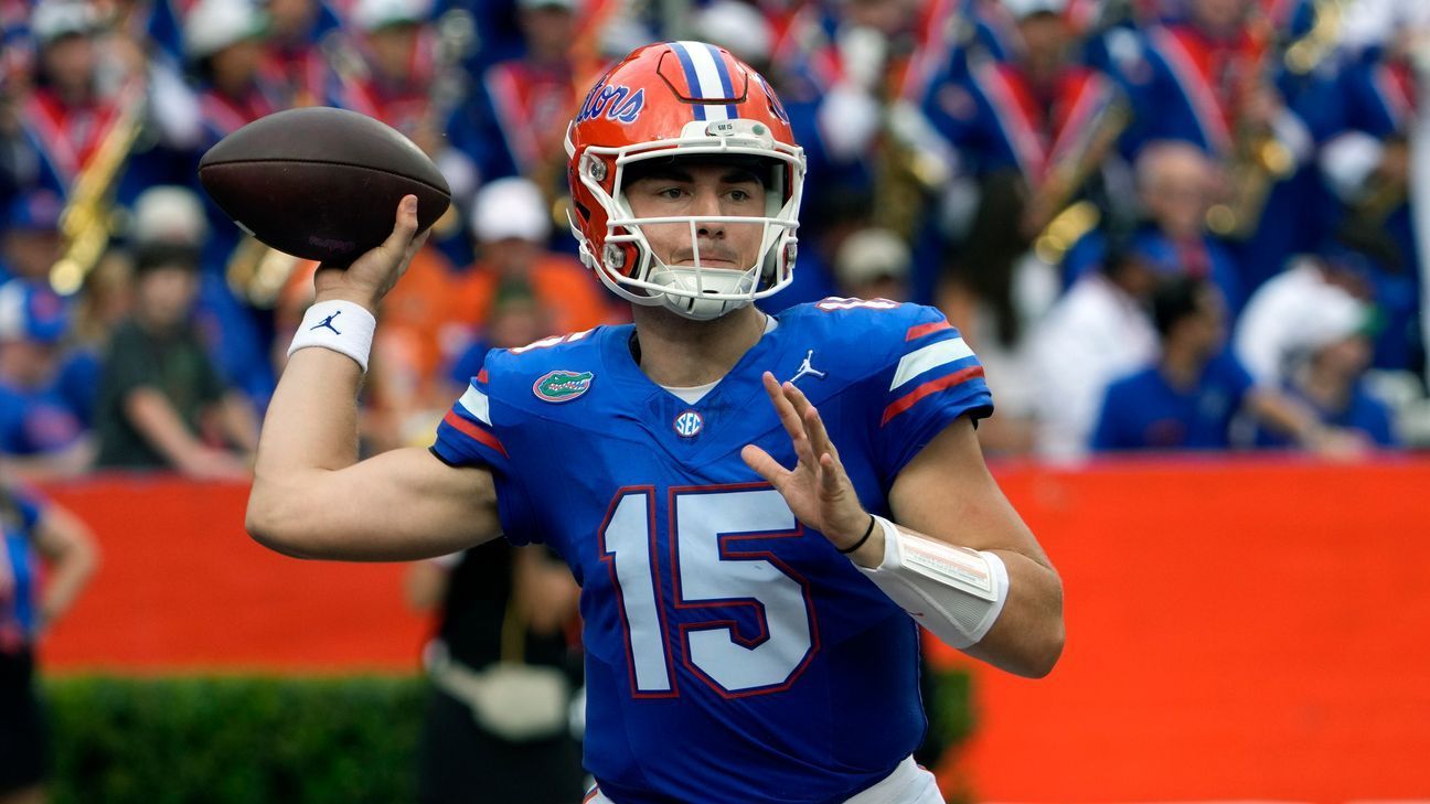 UF's Lagway could make 1st start if Mertz out