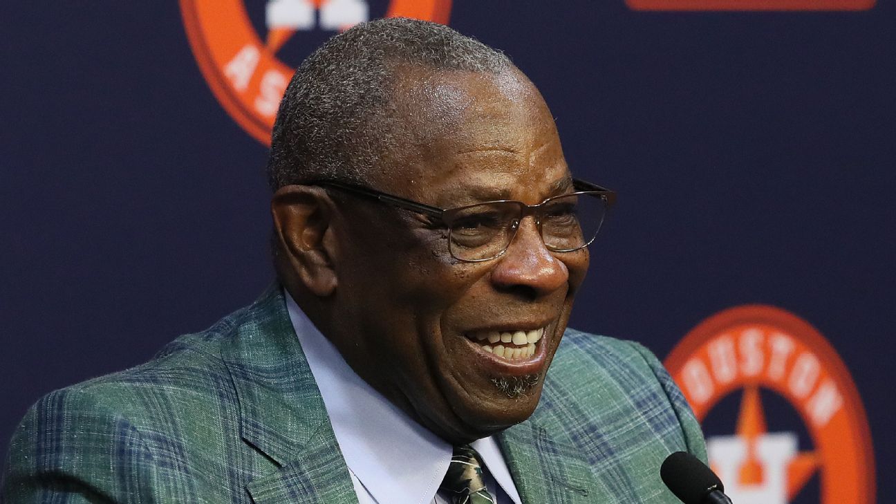 Dusty Baker 2021 contact option exercised