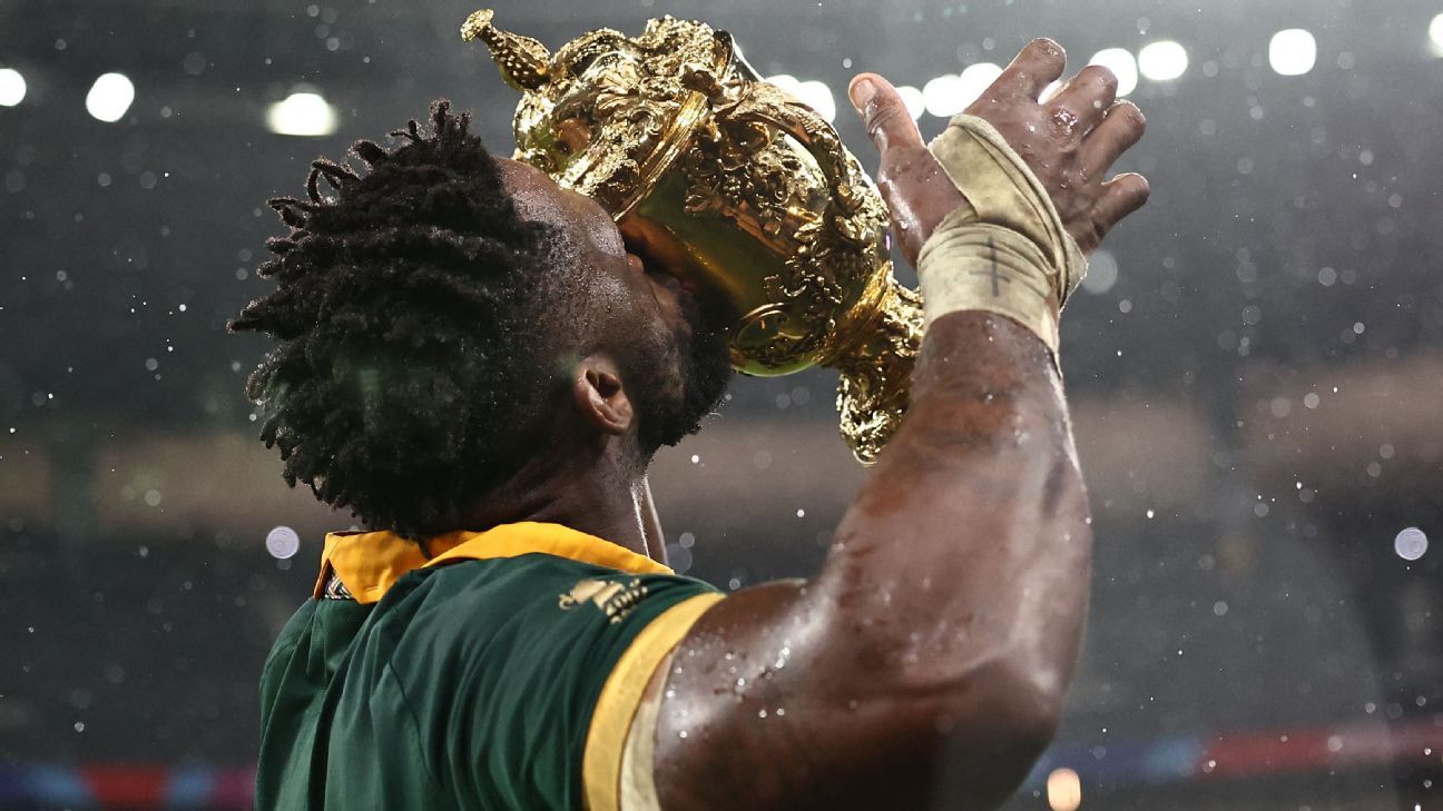 The 2023 Rugby World Cup Trophy Case is Another Victory for Louis