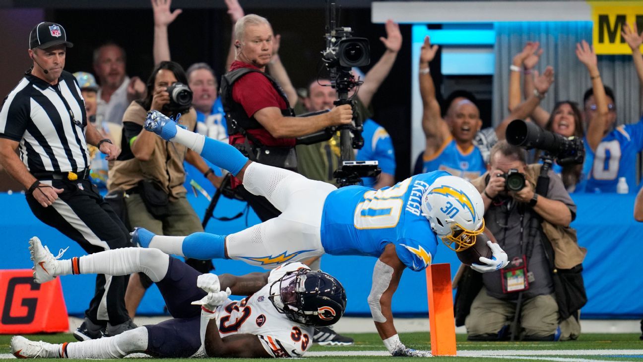 Austin Ekeler una doble (y ahora histórica) amenaza ESPN