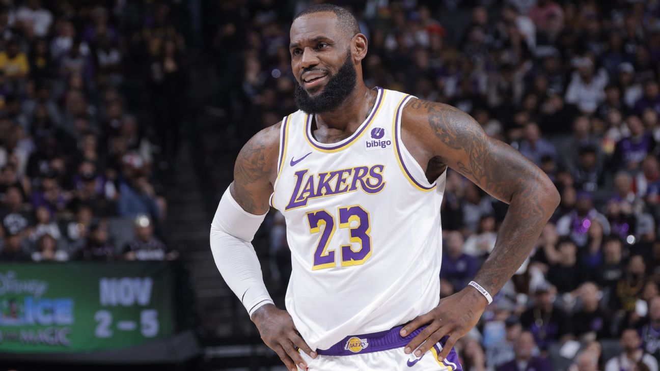 LeBron James could think about moving to a new team if the Lakers