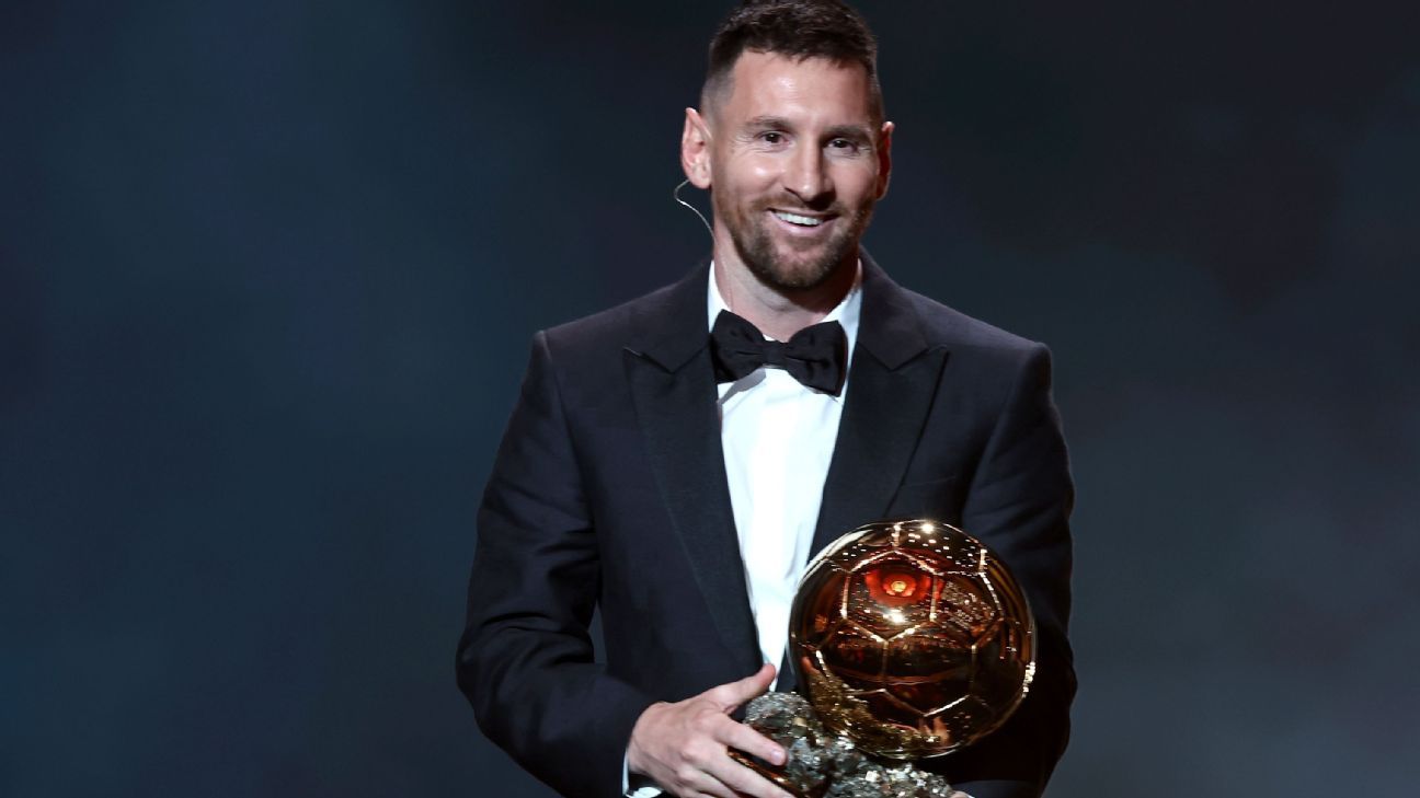 Messi Voor Achtste Keer Winnaar Van De Gouden Bal - Espn