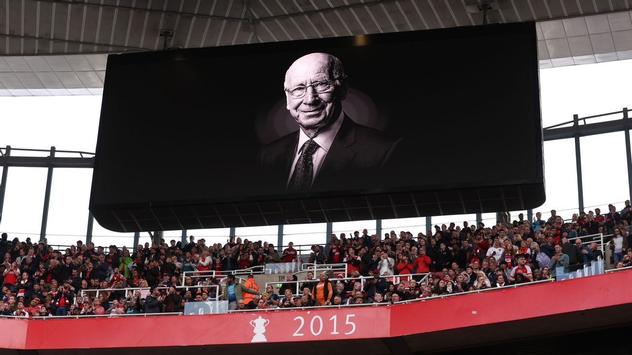 Investigation reveals Bobby Charlton died from accidental fall