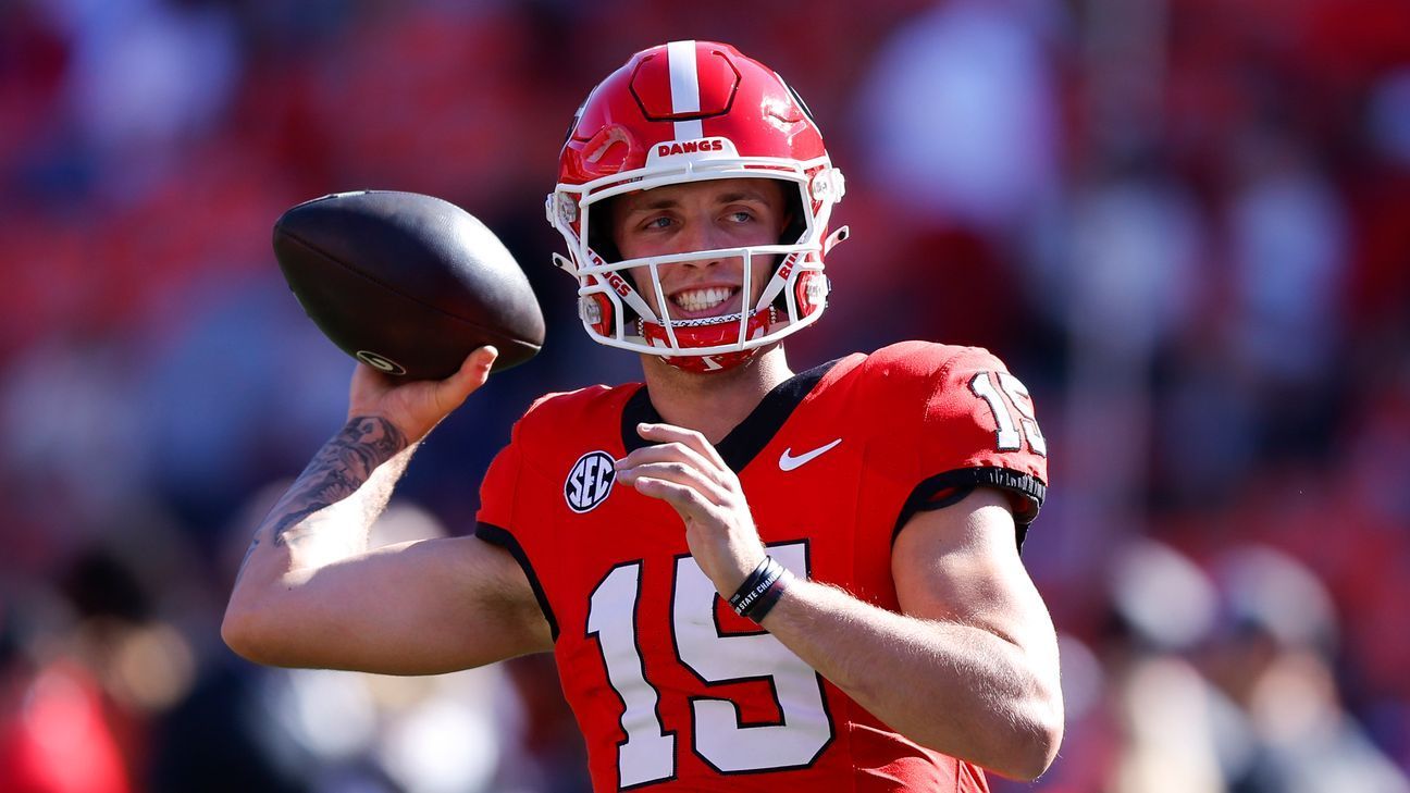 Georgia QB Beck declares for 2025 NFL draft