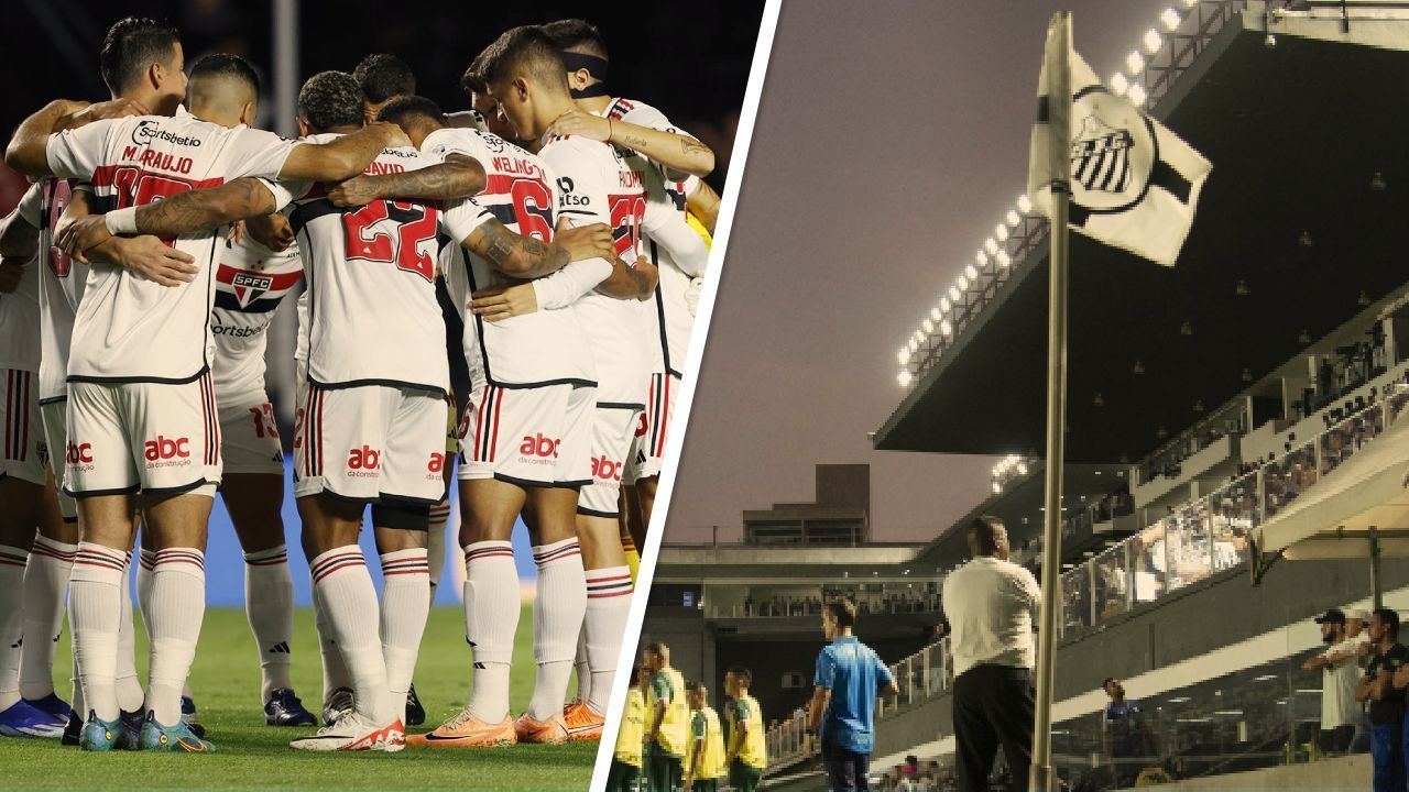 São Paulo na Vila Belmiro? Quando foi única vez que time mandou partida em  estádio rival - ESPN