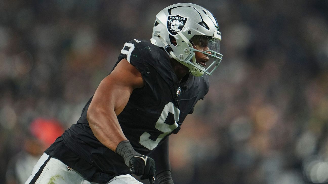 Tyree Wilson's growth key for Raiders in second half of season - ESPN