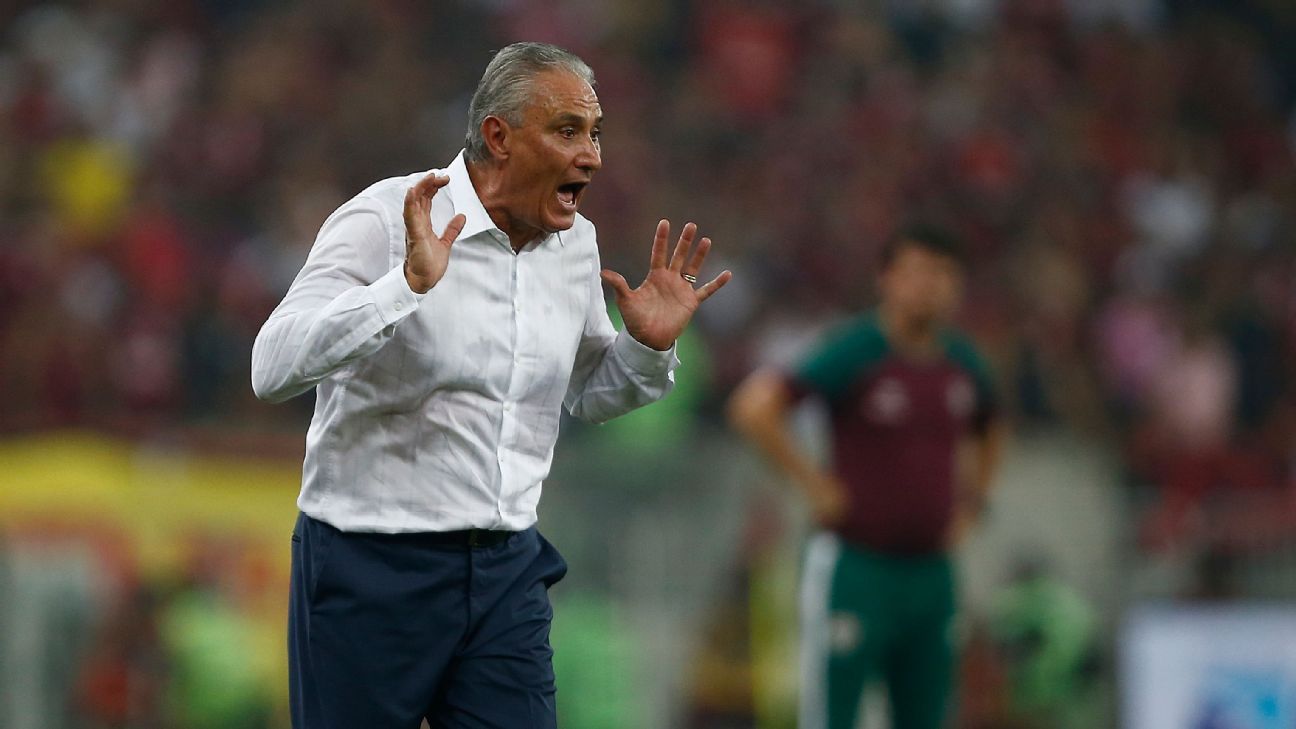 Tite explica por que tirou Pedro contra o Fluminense e é sincero sobre planejamento do Flamengo para 2024