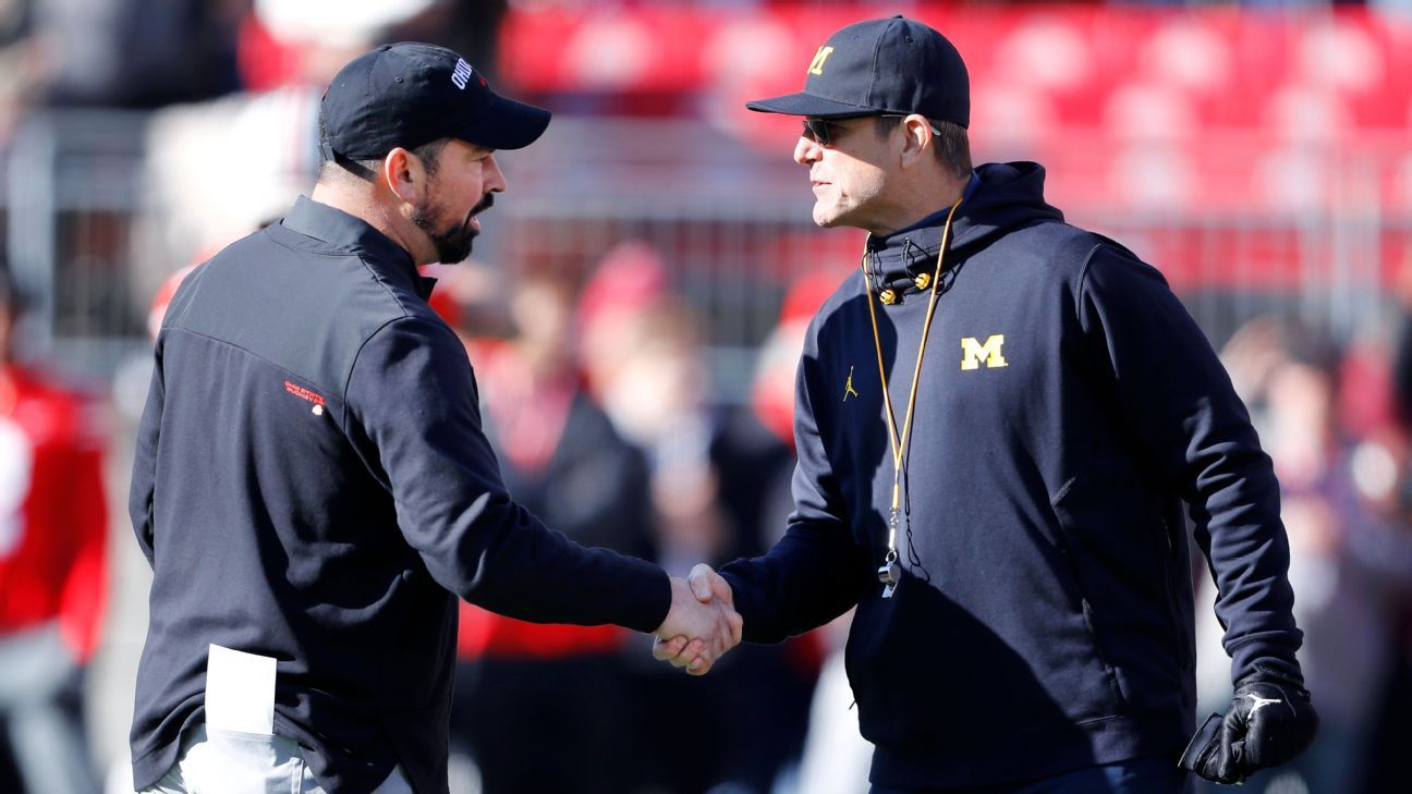 Harbaugh: Michigan-OSU hatred 'manufactured'