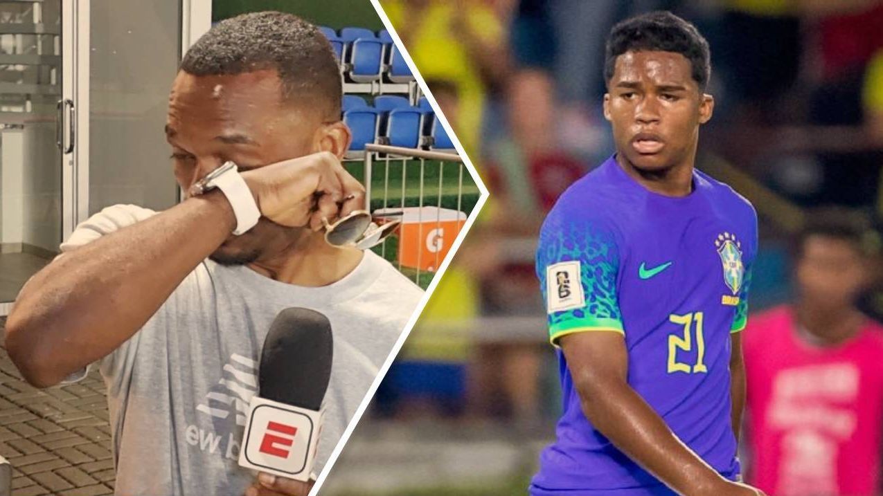 Pai de Endrick vai às lágrimas em relato emocionante sobre o filho: 