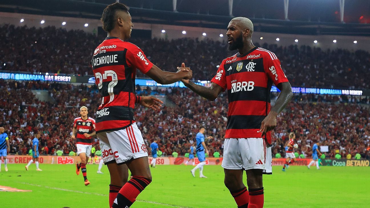 Gerson e Bruno Henrique escapam de punição e reforçam Flamengo contra o Bragantino na volta do Brasileirão