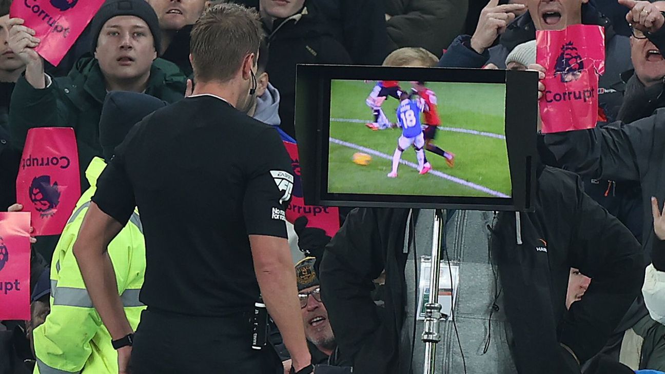 Premier League hopes 'referee's call' can help fix VAR - ESPN