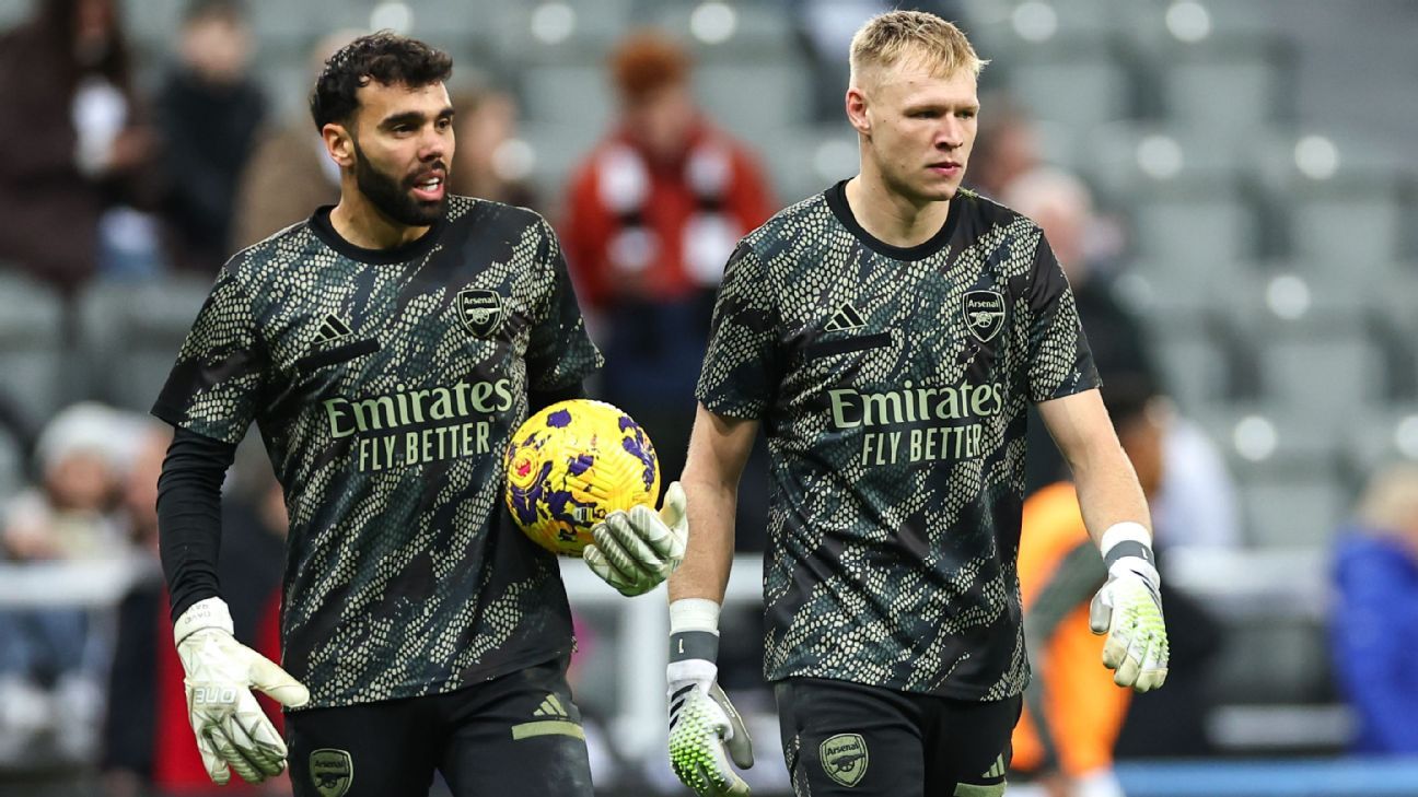 David Raya rápidamente superó a Aaron Ramsdale como el número 1 del Arsenal después de unirse al club en 2023.