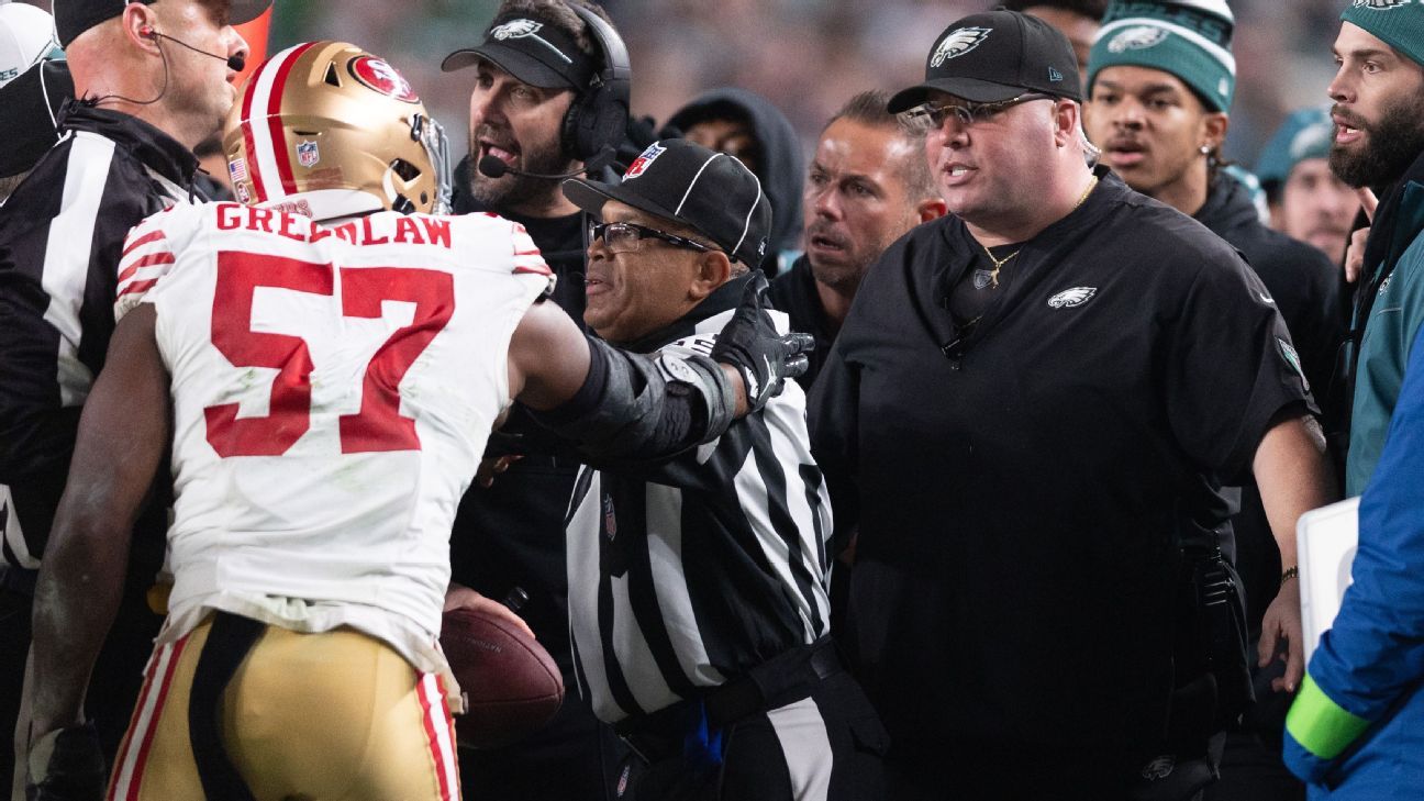 A South Jersey teacher donned a 49ers jersey after losing an Eagles game  bet with a student