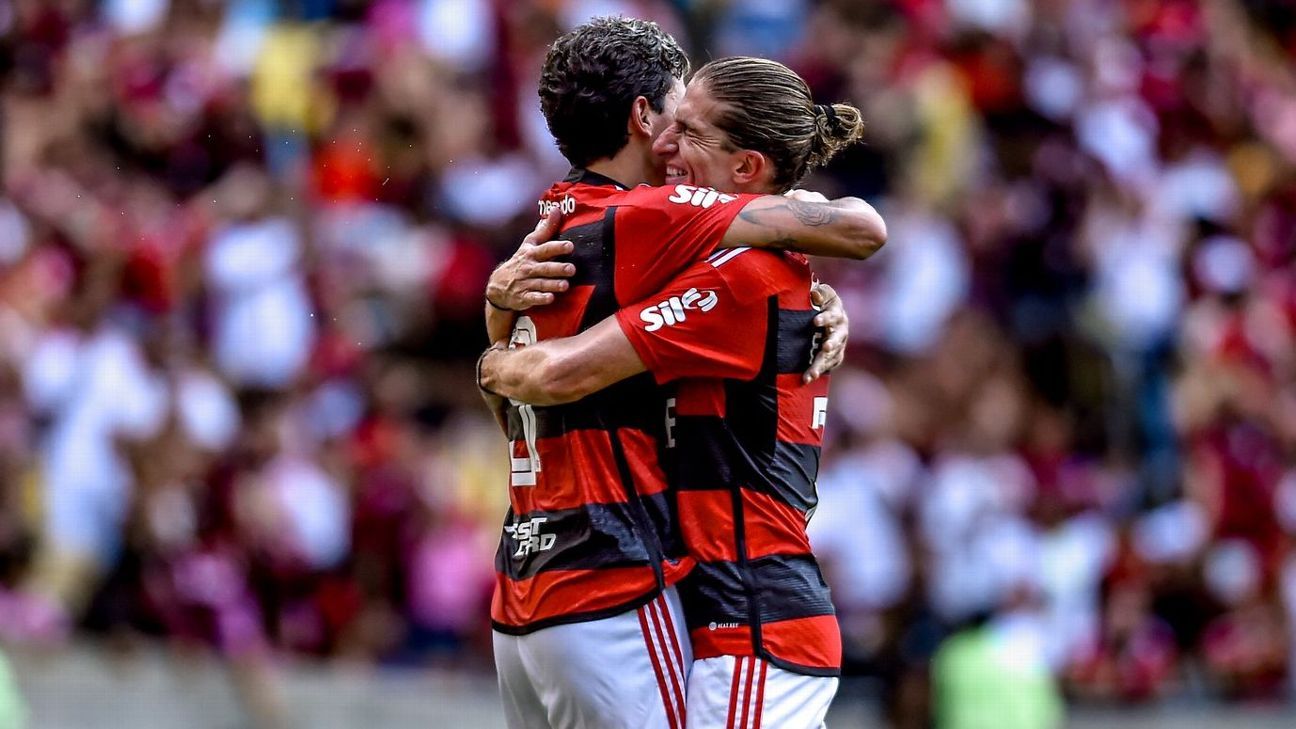 Filipe Luís revela que ficou três meses sem falar com Gabigol no Flamengo e detalha relação  intensa