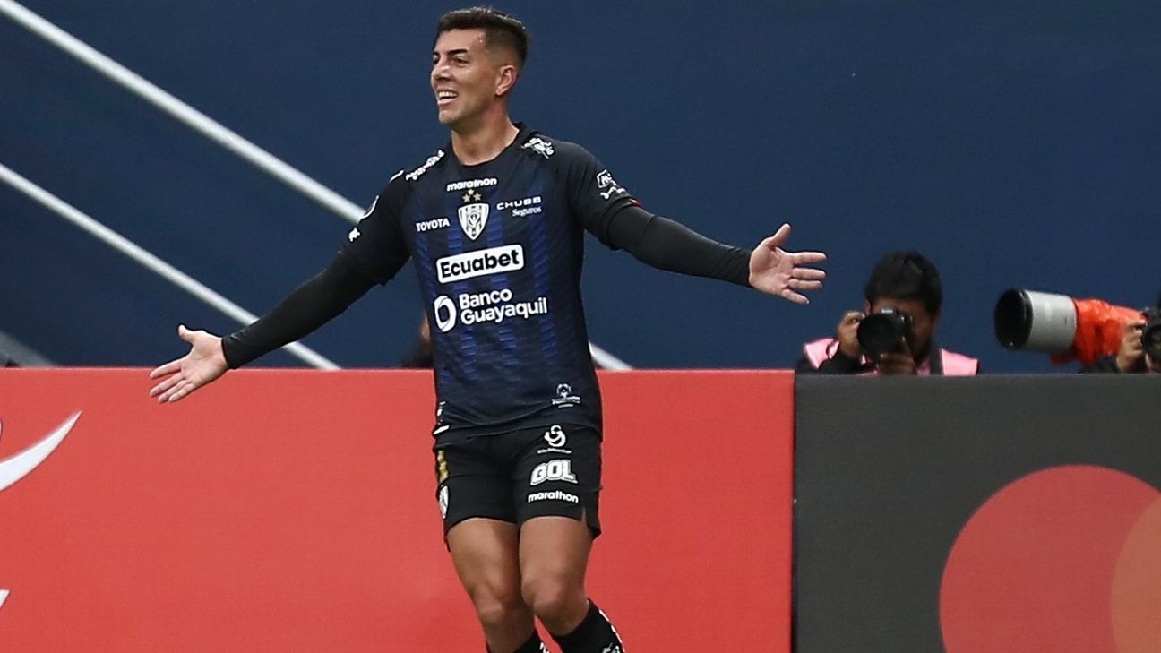 Michael Hoyos, el hombre gol de Independiente del Valle en 2023 - ESPN