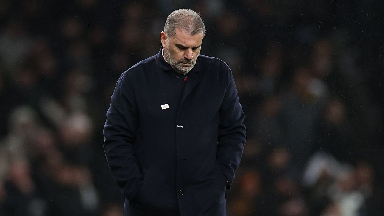 Postecoglou: Spurs attack must be more ruthless