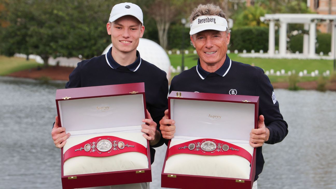 Bernhard Langer ties record with fifth PNC Championship title ESPN