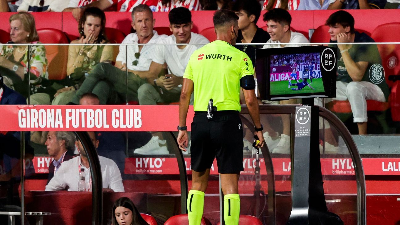 Referee, VAR discussions to be made public in LaLiga - ESPN