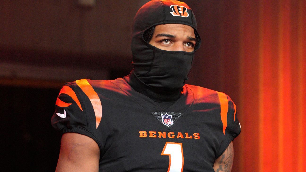 Bengals Receiver Ja'Marr Chase Out for Game Against Steelers with