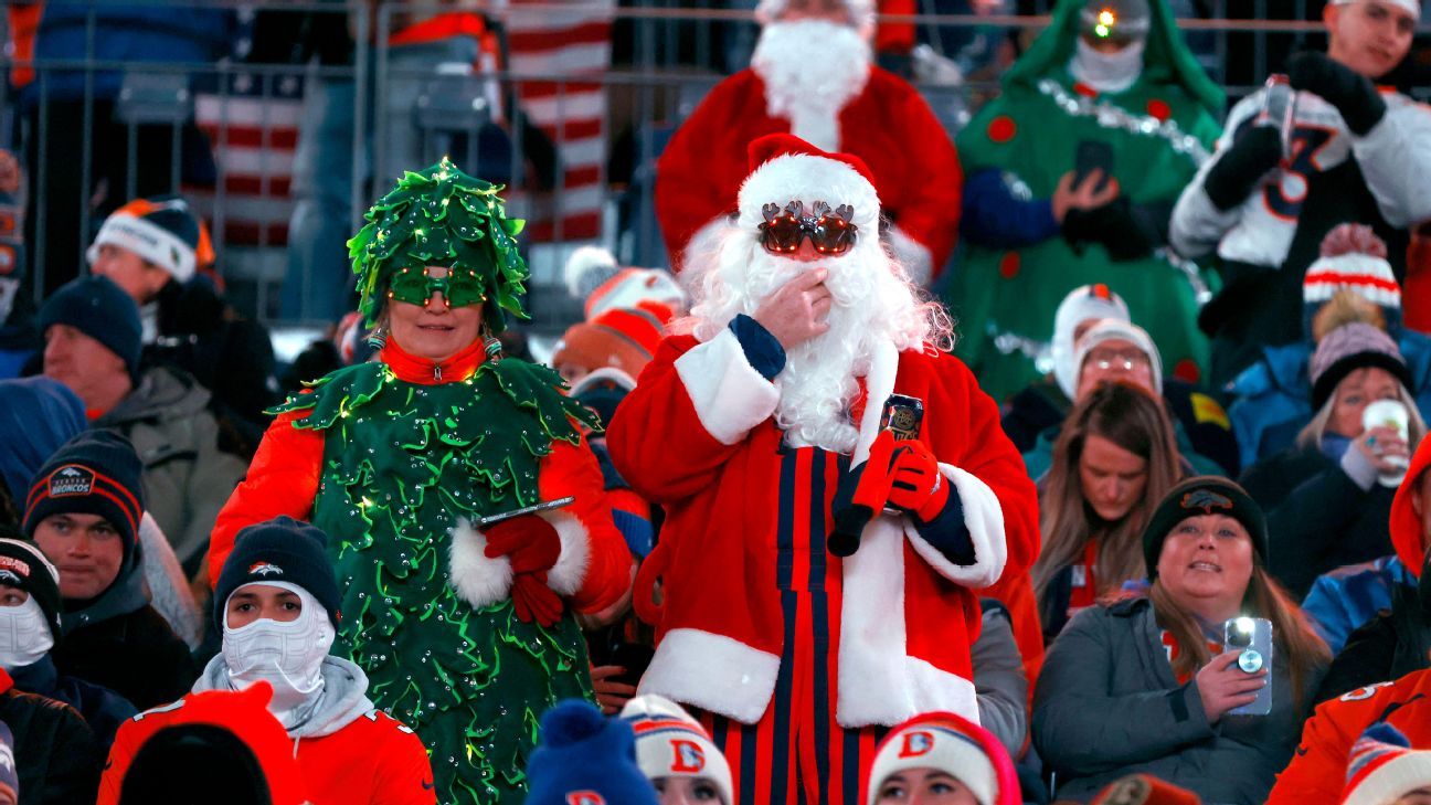 NFL to play two games on Christmas Day Wednesday in 2024 ESPN