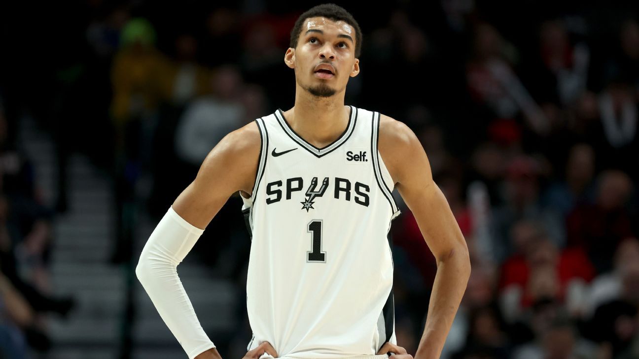 San Antonio Spurs Rookie Center Victor Wembanyama to Miss BacktoBack