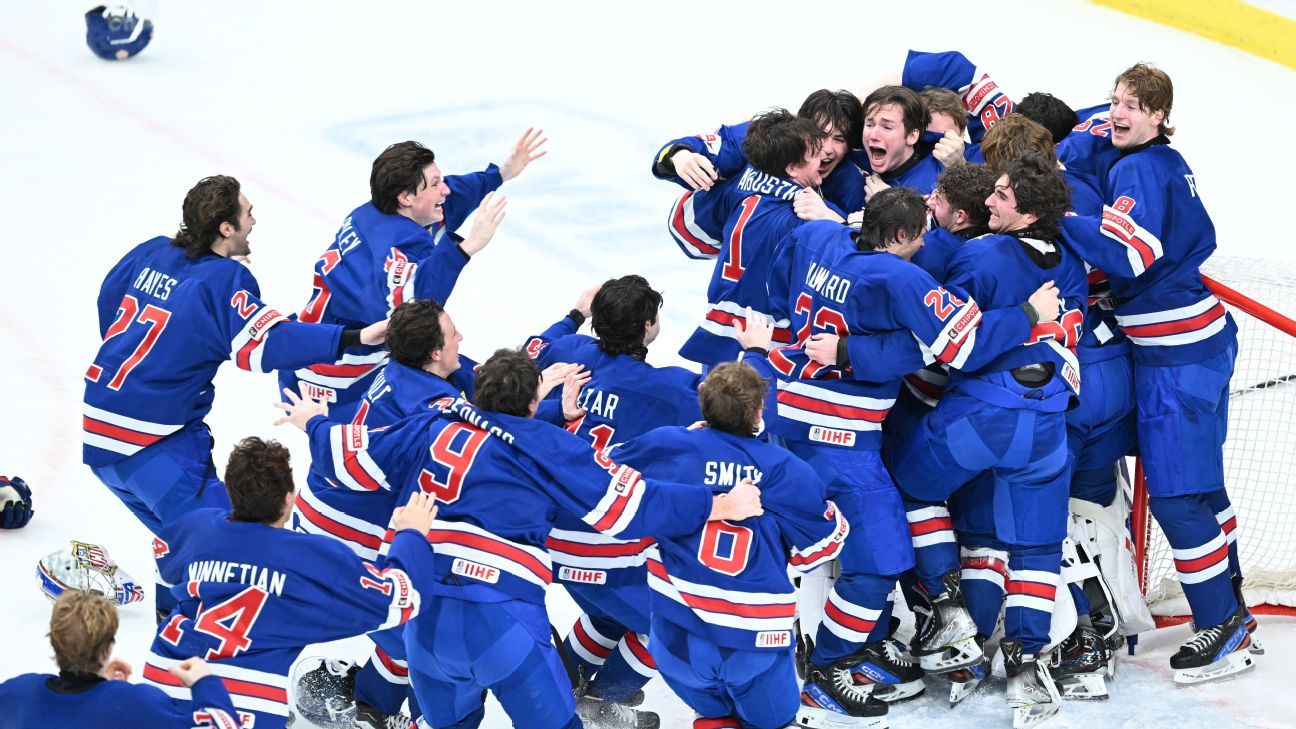 U.S. beats Sweden 62 to win world junior championship gold ESPN