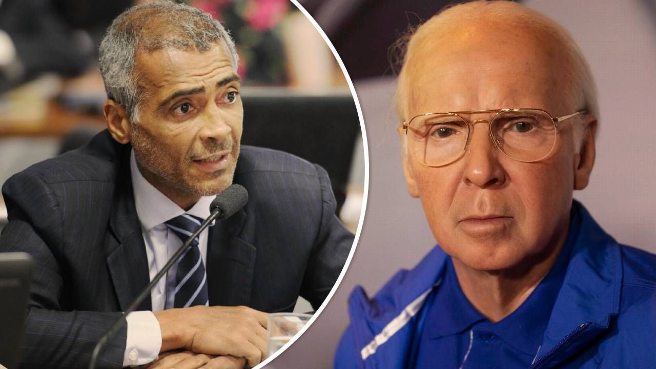 Romário: O Zagallo, para o futebol brasileiro, tem a mesma importância que Pelé