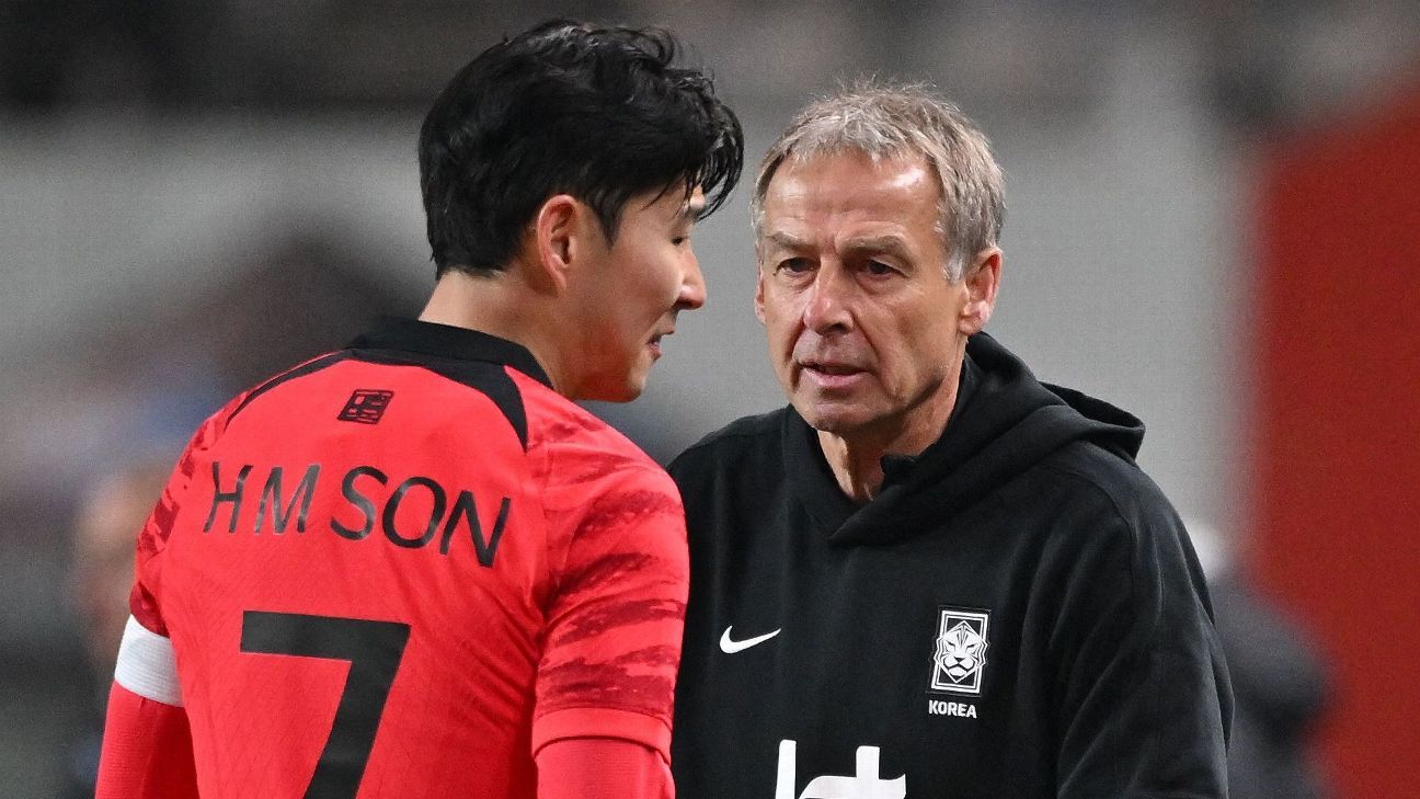 South Korea have Son, but is Klinsmann the right coach? - ESPN