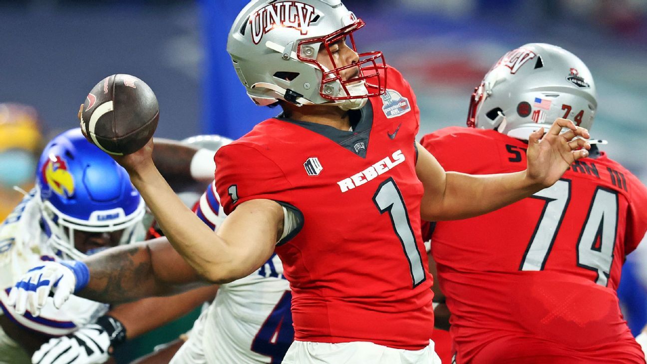 UNLV QB Jayden Maiava will transfer to Georgia, father says - ESPN