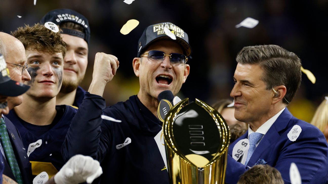 Scott Van Pelt's One Big Thing Michigan and Jim Harbaugh ESPN