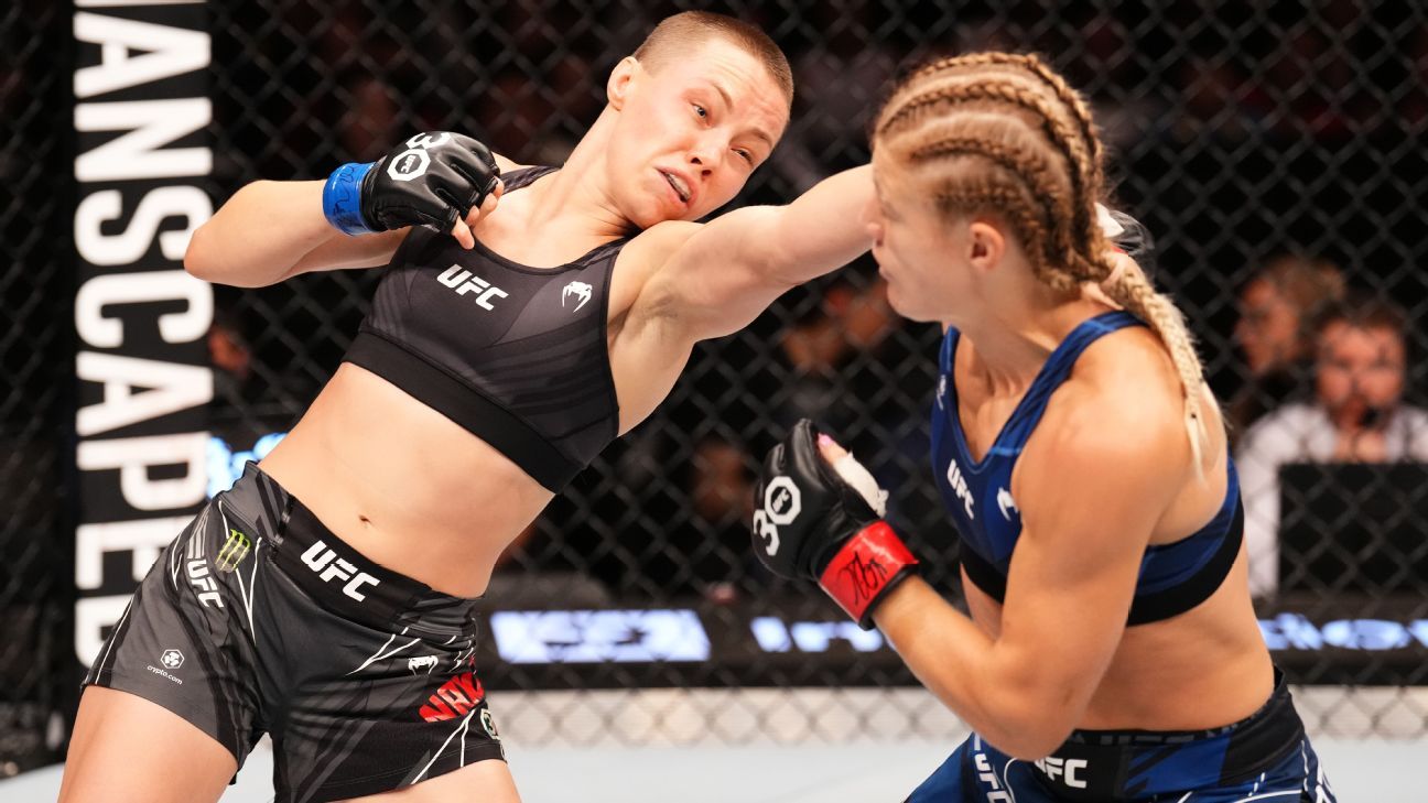 Rose Namajunas vs. Amanda Ribas set for March 23 UFC Fight Night - ESPN