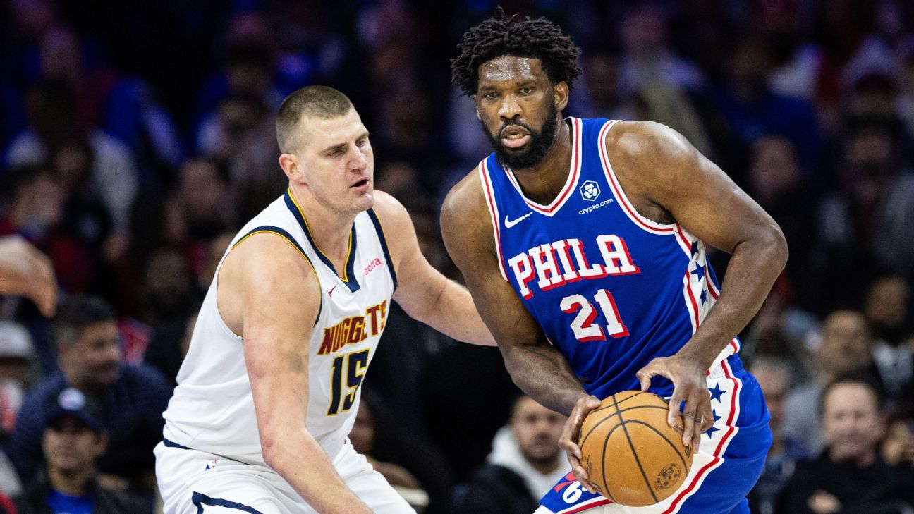 Joel Embiid scores 41, beats Nikola Jokic and leads Sixers' Nuggets