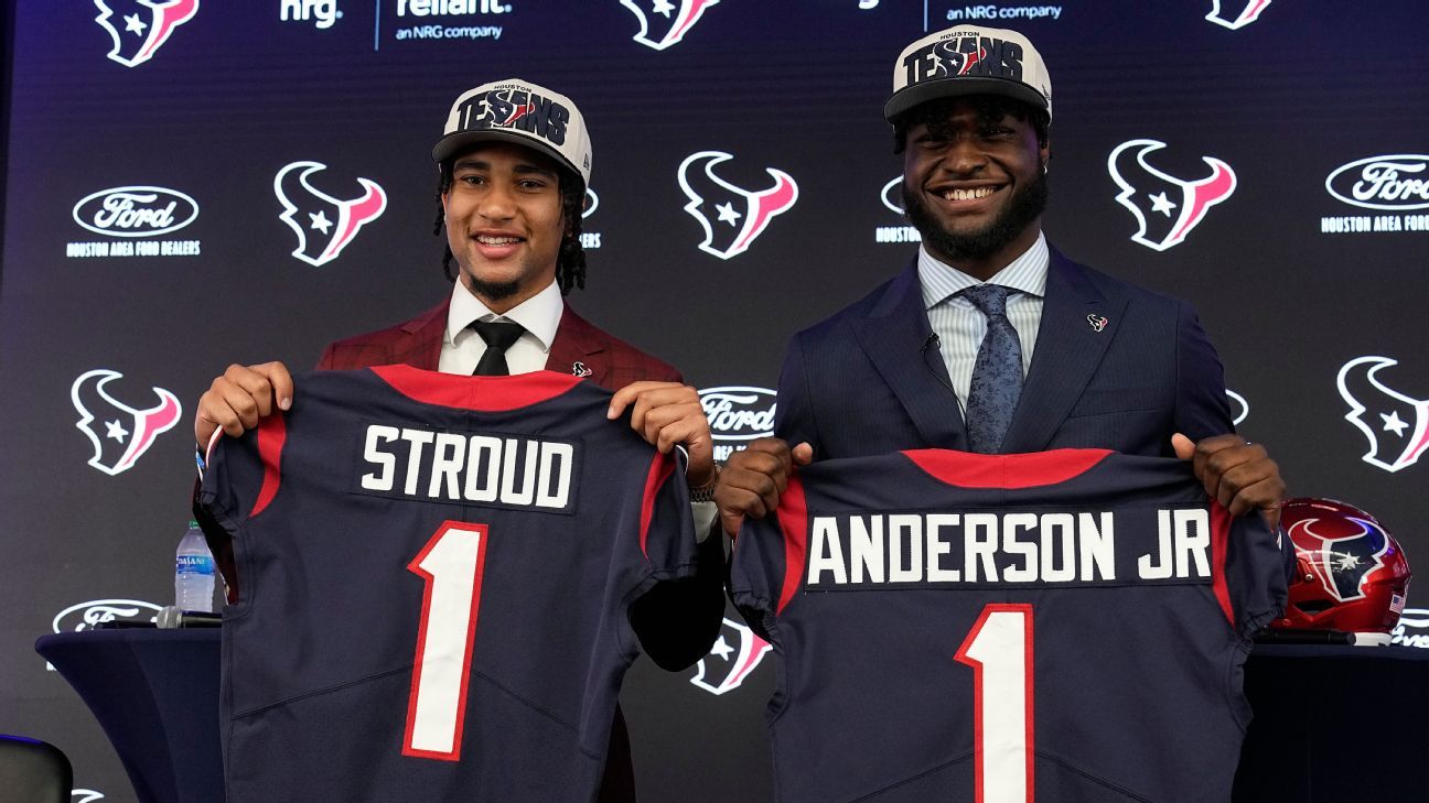 Texans' turnaround started with 'special' NFL draft class