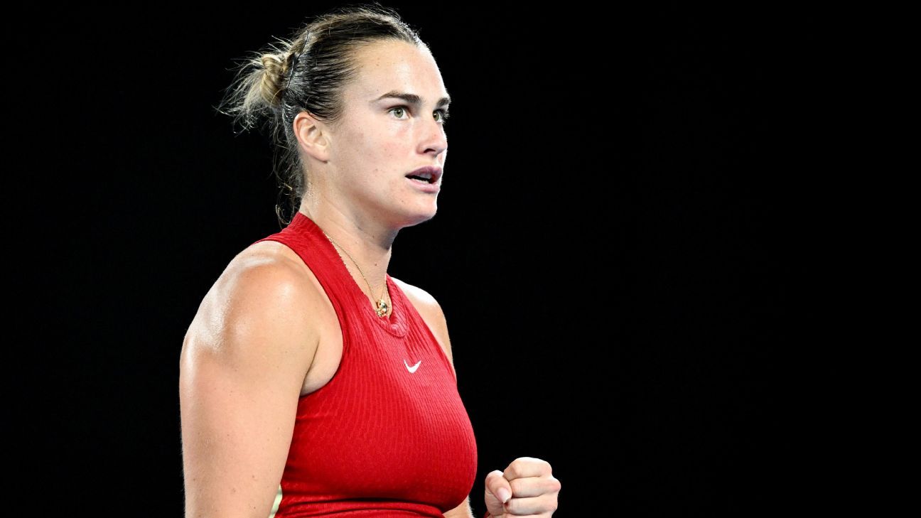 Sabalenka will go for the two-time championship at the Australian Open