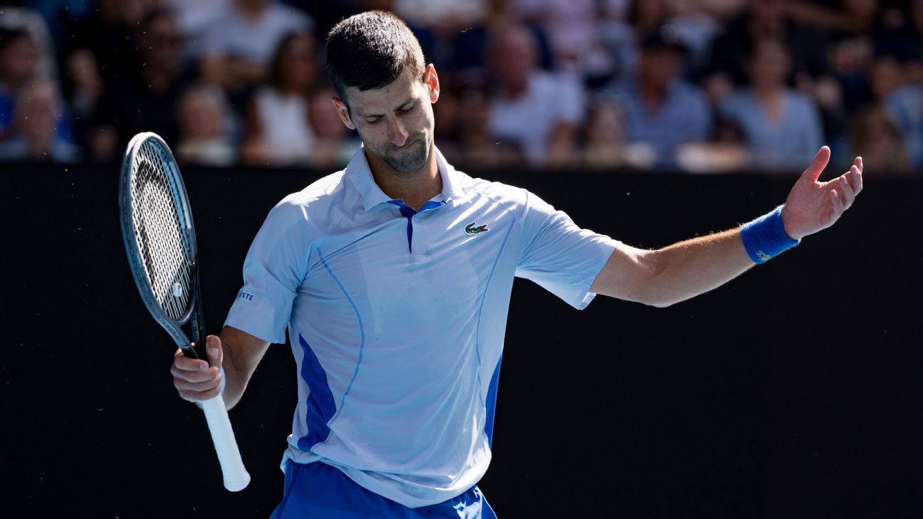 Djokovic fait une forte explosion après son élimination de l’Open d’Australie