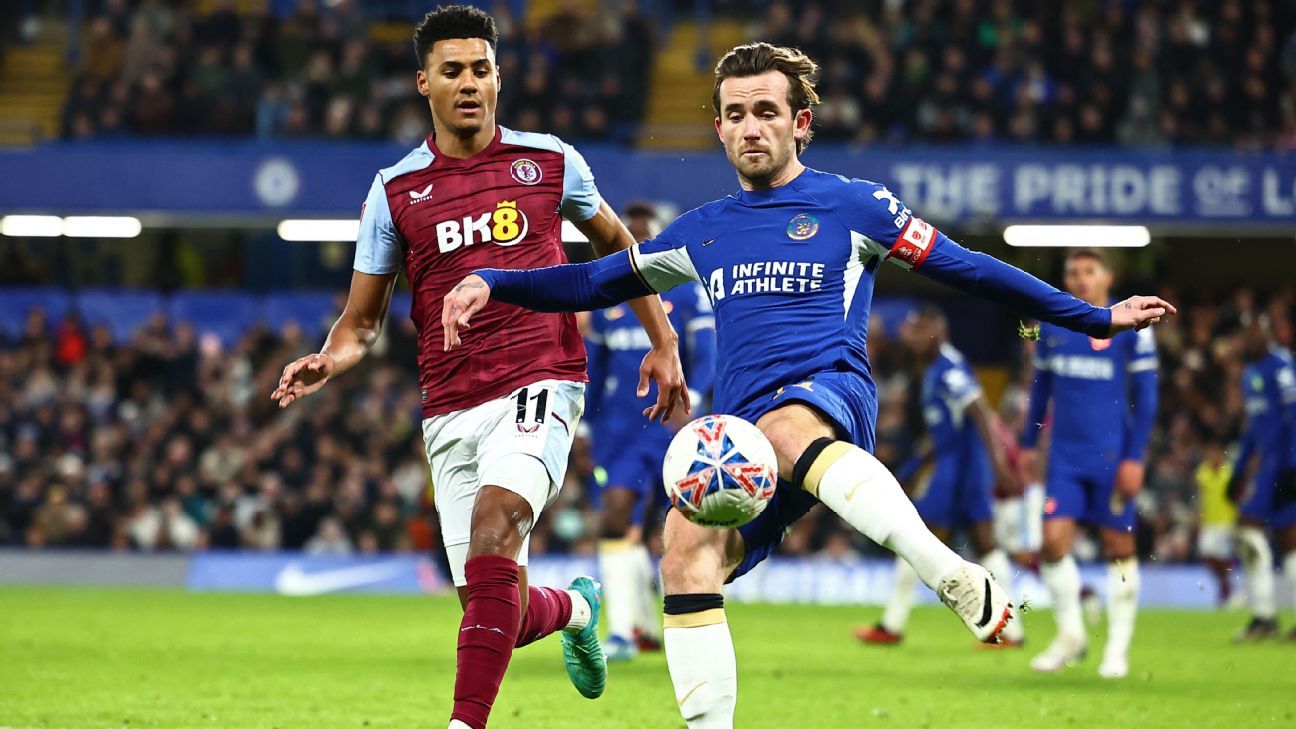 Chelsea fait match nul contre Aston Villa pour la FA Cup